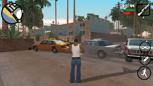 تحميل لعبة gta san andreas لجميع أجهزة الاندرويد مجانا  جديد ويب