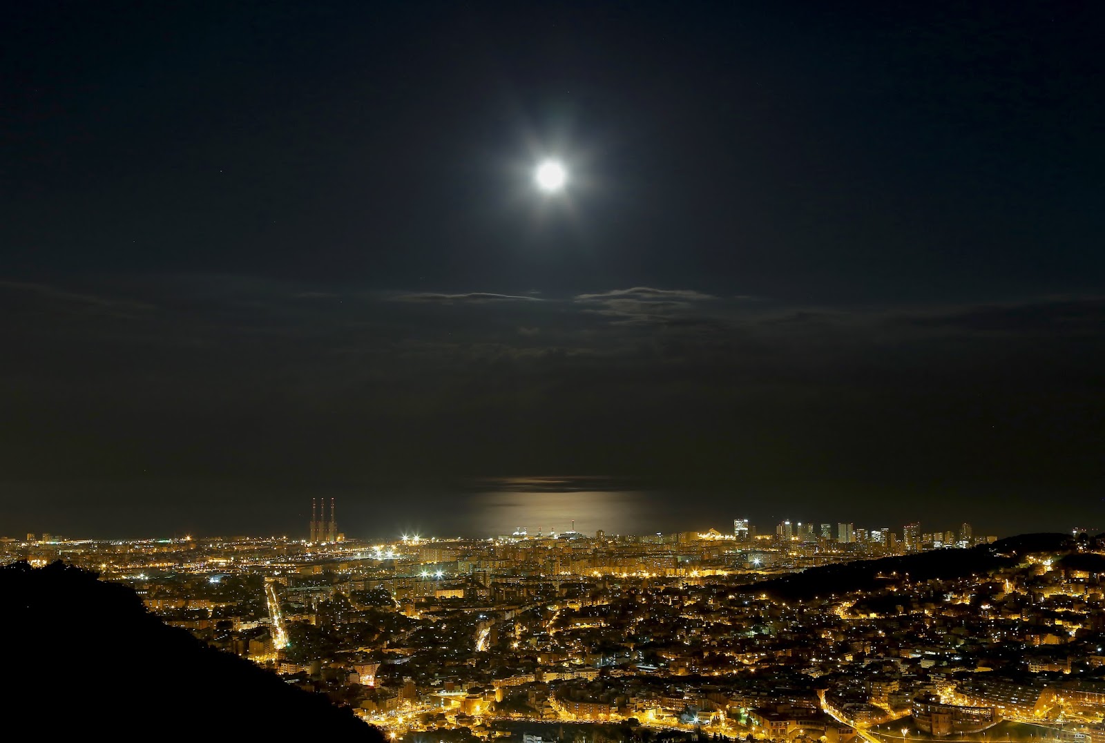 luna llena barcelona