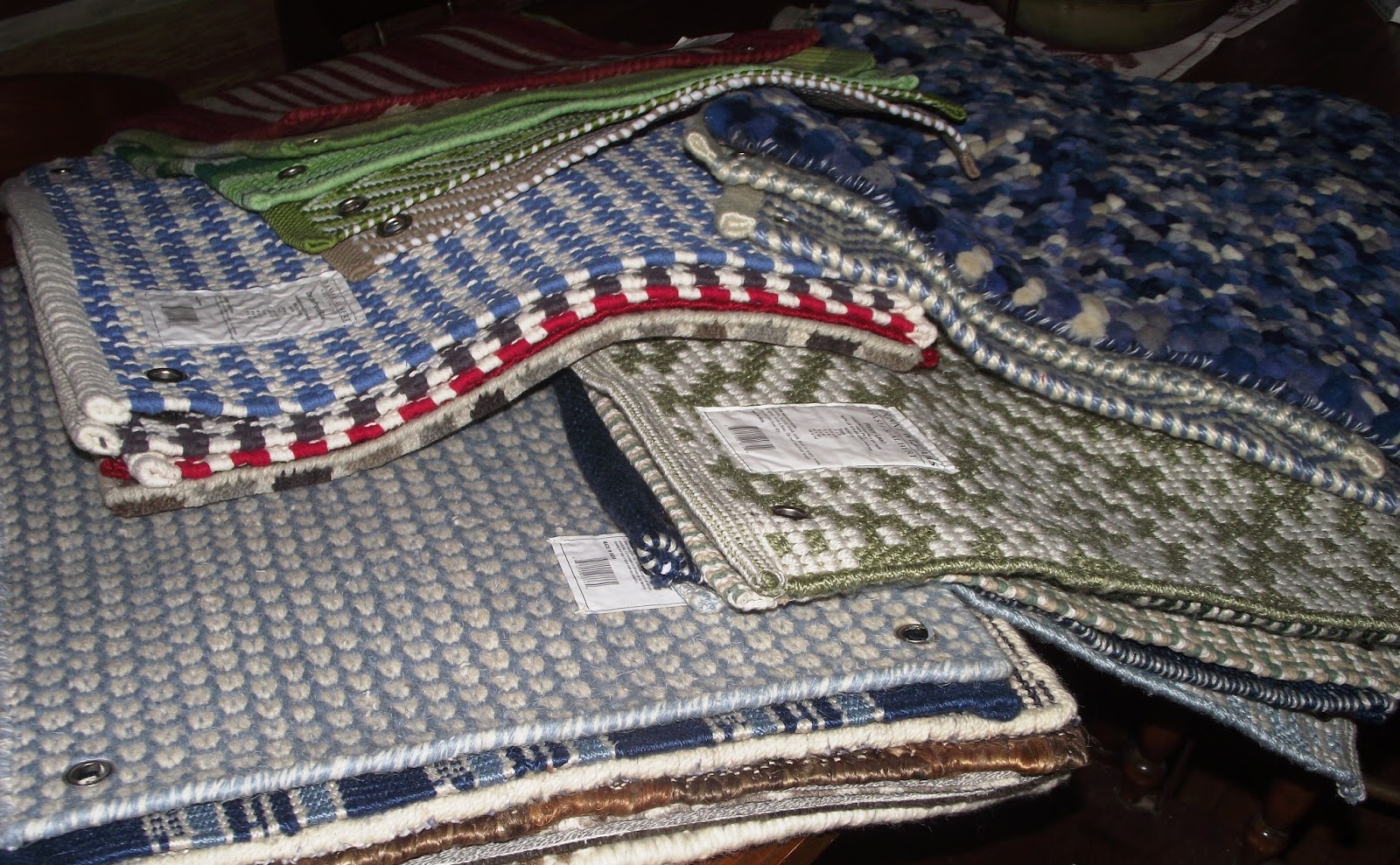 Anchor Cottage Freshwater Decor New Dash & Albert Rug Swatches