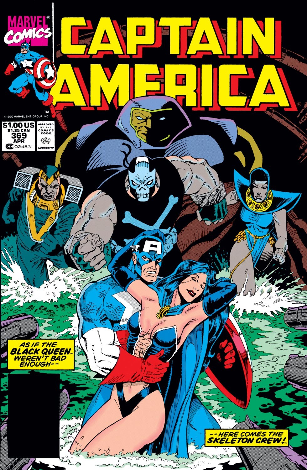 Read online Captain America (1968) comic -  Issue #369 - 1