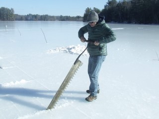 The Windham Eagle: A perfect day for cutting ice By Stephen Signor