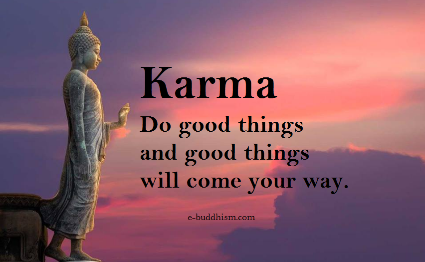 karma buddhism