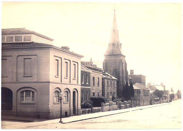 Odd Fellows Hall Hobart Tasmania 1870s Odd Fellows Hall Hobart Tasmania 1870s