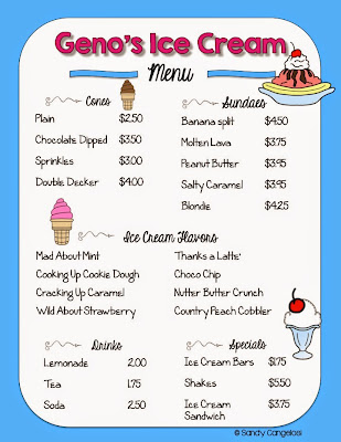Looking for ideas for the end of the year? Try this fun PBL unit with your students. They will love opening their very own ice cream shop.