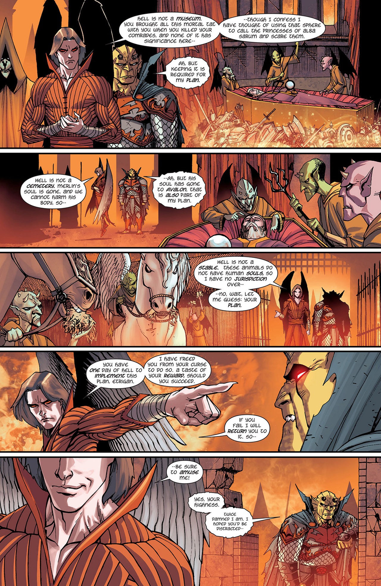 Demon Knights issue 13 - Page 5
