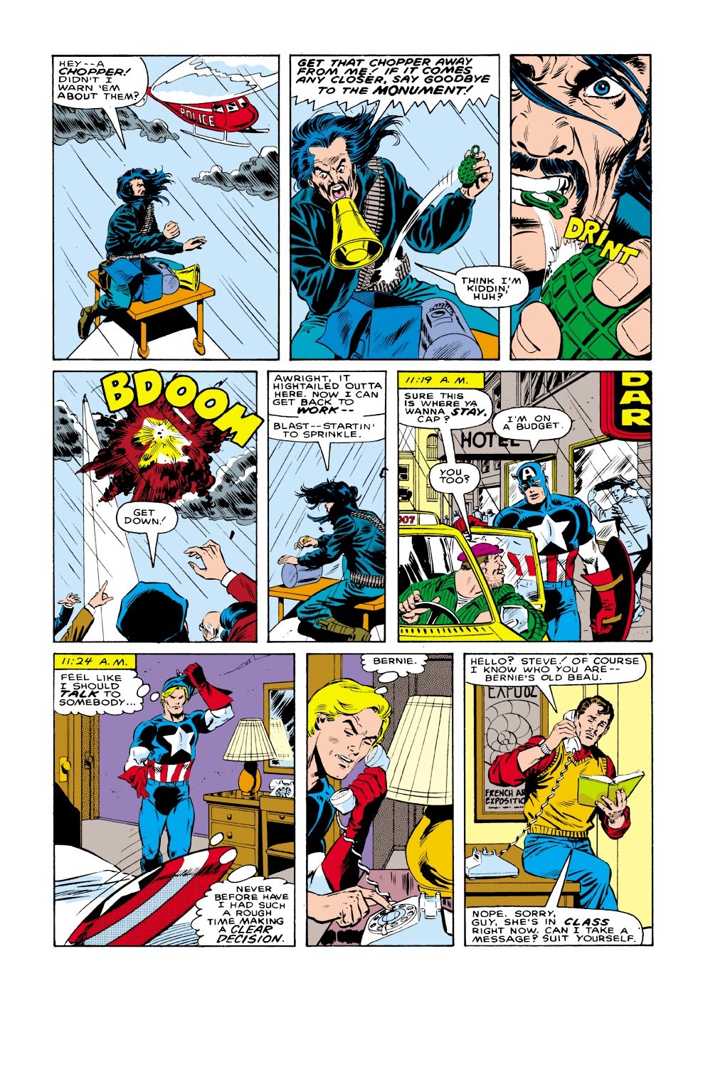 Read online Captain America (1968) comic -  Issue #332 - 12