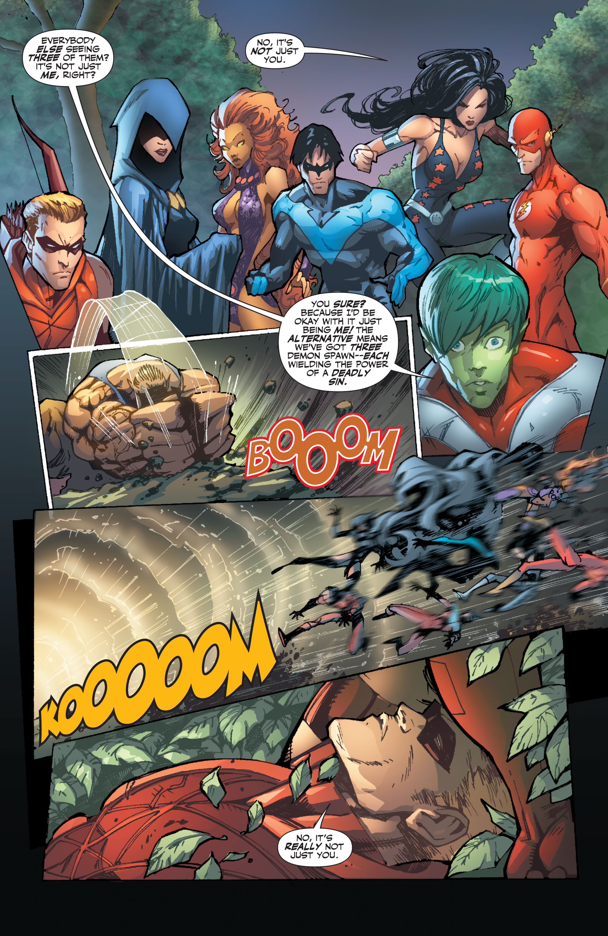 Read online Titans (2008) comic -  Issue #4 - 4