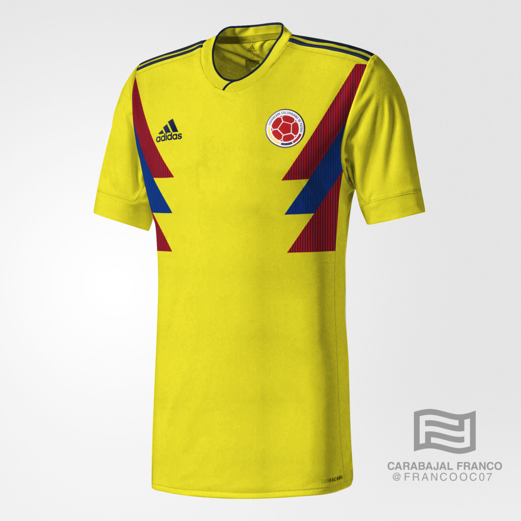 solamente Contradicción Aire acondicionado Ojo! Esta sería la camiseta de la Selección Colombia si clasifica al Mundial  de Rusia 2018