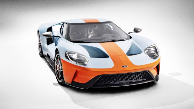 2019 Ford GT Heritage Edition Wears Famed Gulf Livery