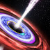Matter falling into a black hole at 30 percent of the speed of light 