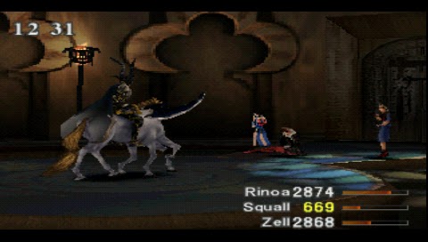 Final Fantasy VIII, Odin Fight