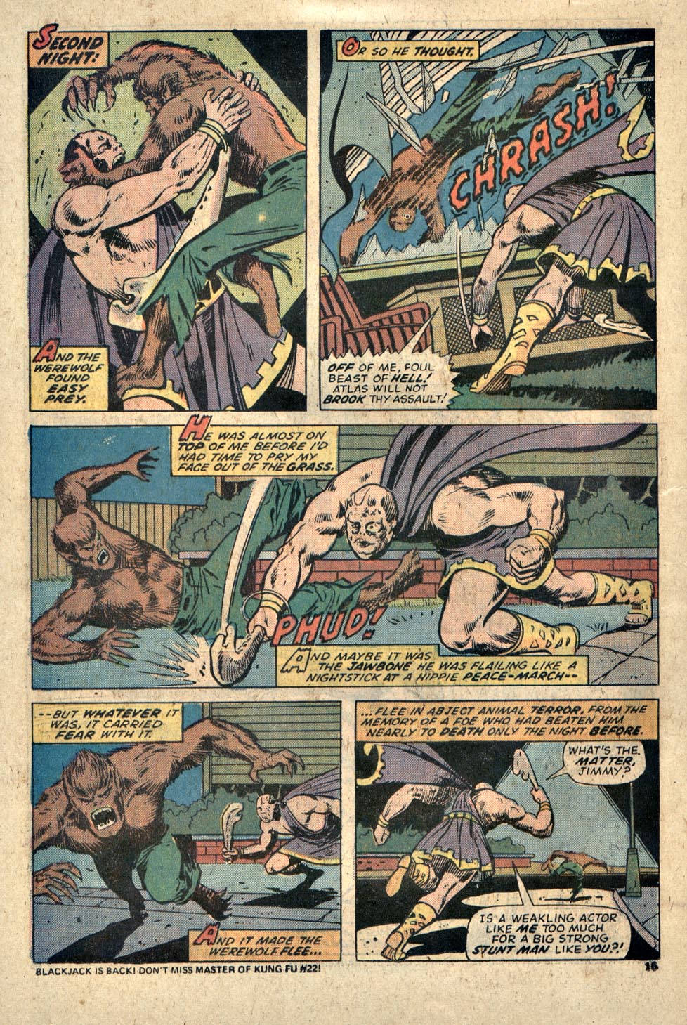 Read online Werewolf by Night (1972) comic -  Issue #23 - 11