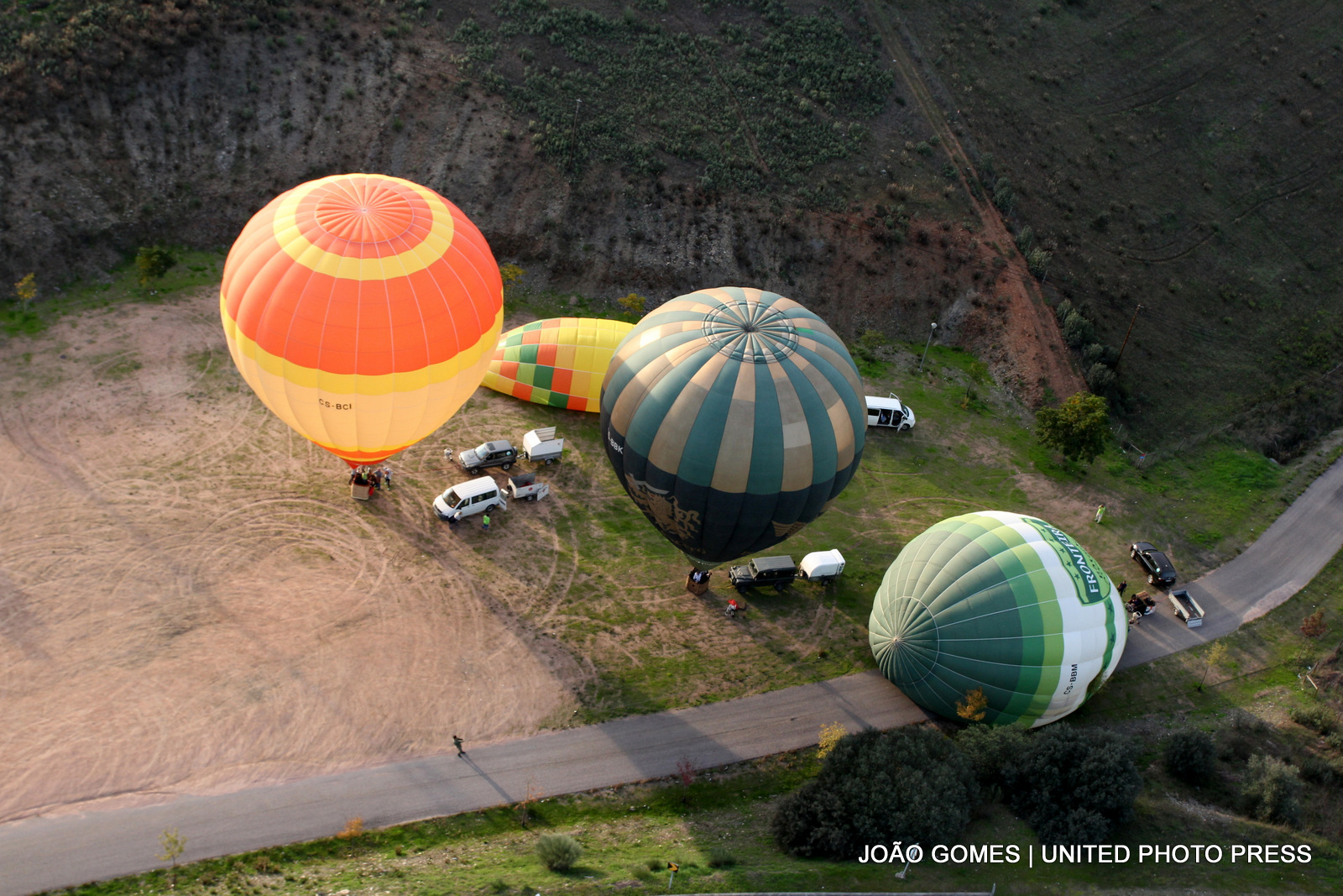 Biggest festival of hot air balloons in Portugal in Alto Alentejo
