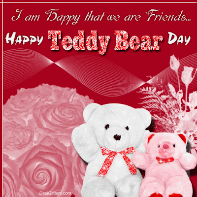 3D Animated Images of Teddy Day