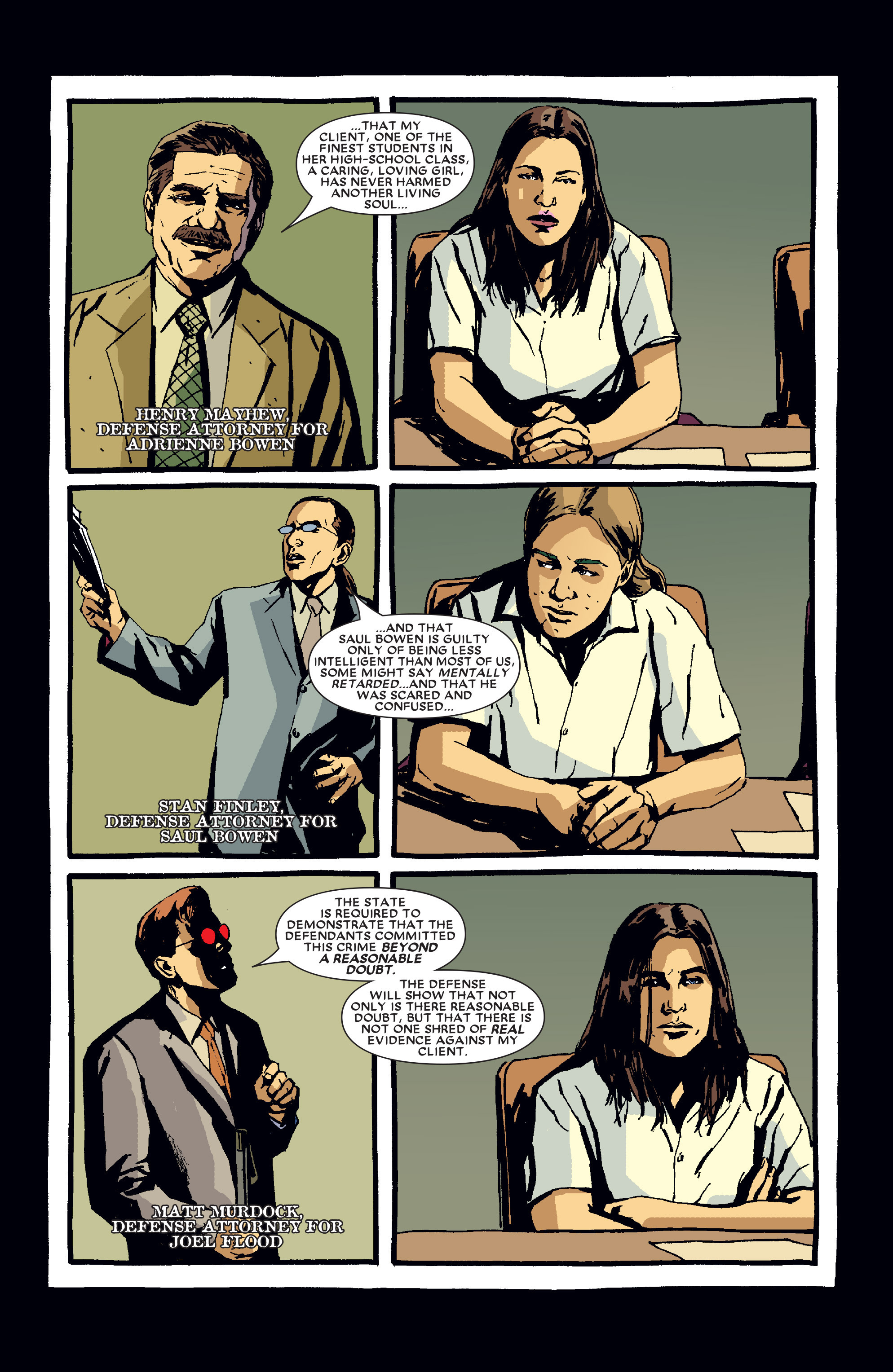 Read online Daredevil: Redemption comic -  Issue #5 - 4