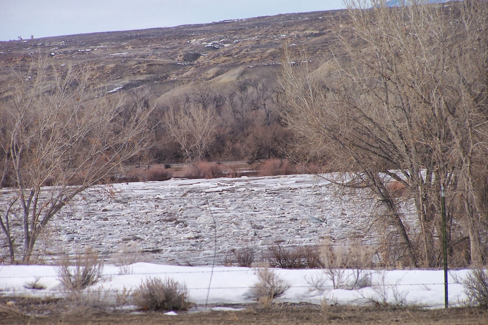 The Casper Cousins Ice Dam Manderson Wyoming