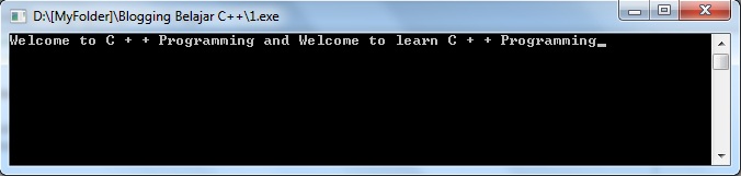 Learning Programing with C++ Language