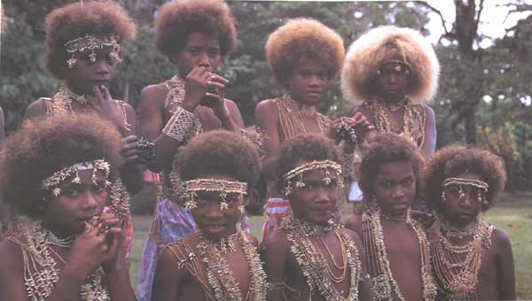 Mind-Blowing Pictures Of Melanesians, The Only Natural Black Blondes On Earth