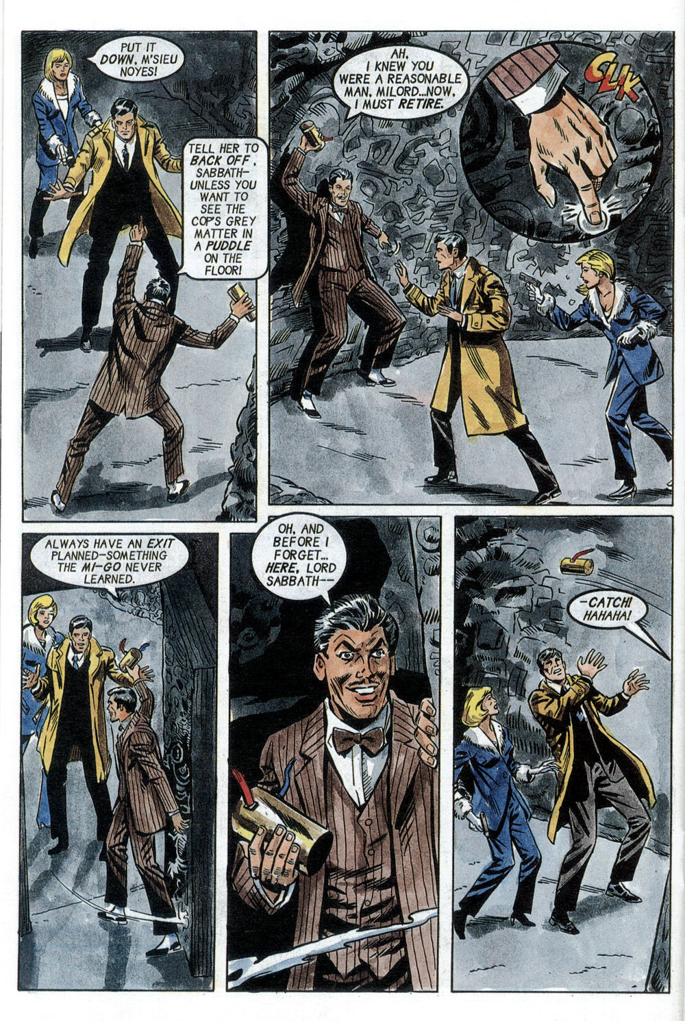 Read online H. P. Lovecraft's Cthulhu comic -  Issue #3 - 24