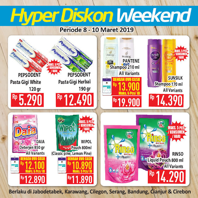 #Hypermart - #Promo #Katalog JSM Periode 08 - 10 Maret 2019