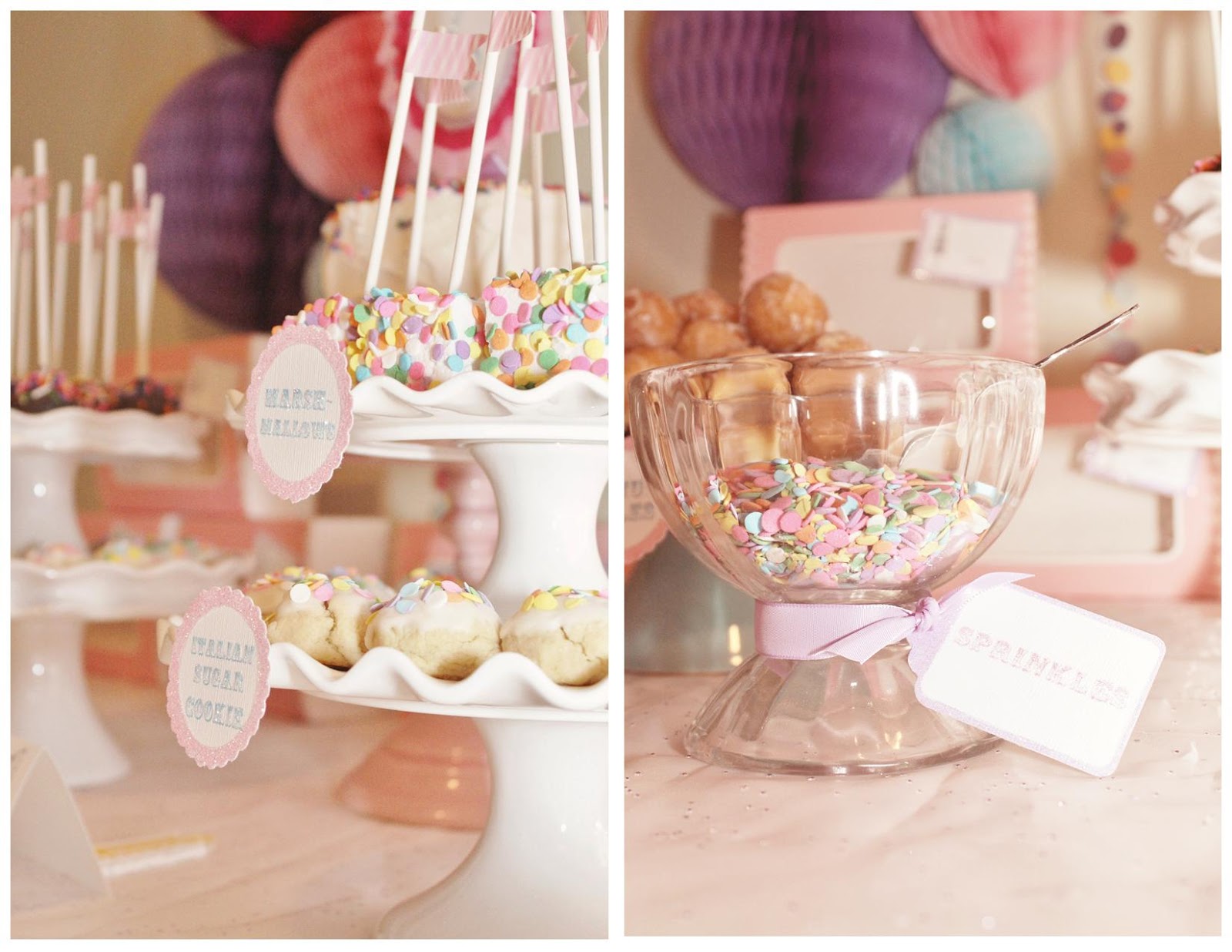 Icing Designs Sprinkles Sprinkles Everywhere 6th Birthday Party