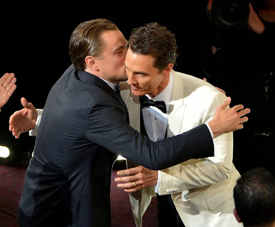 Oscars 2014 Dicaprio Matthew McConaughey Oscars 2014 Dicaprio Matthew McConaughey