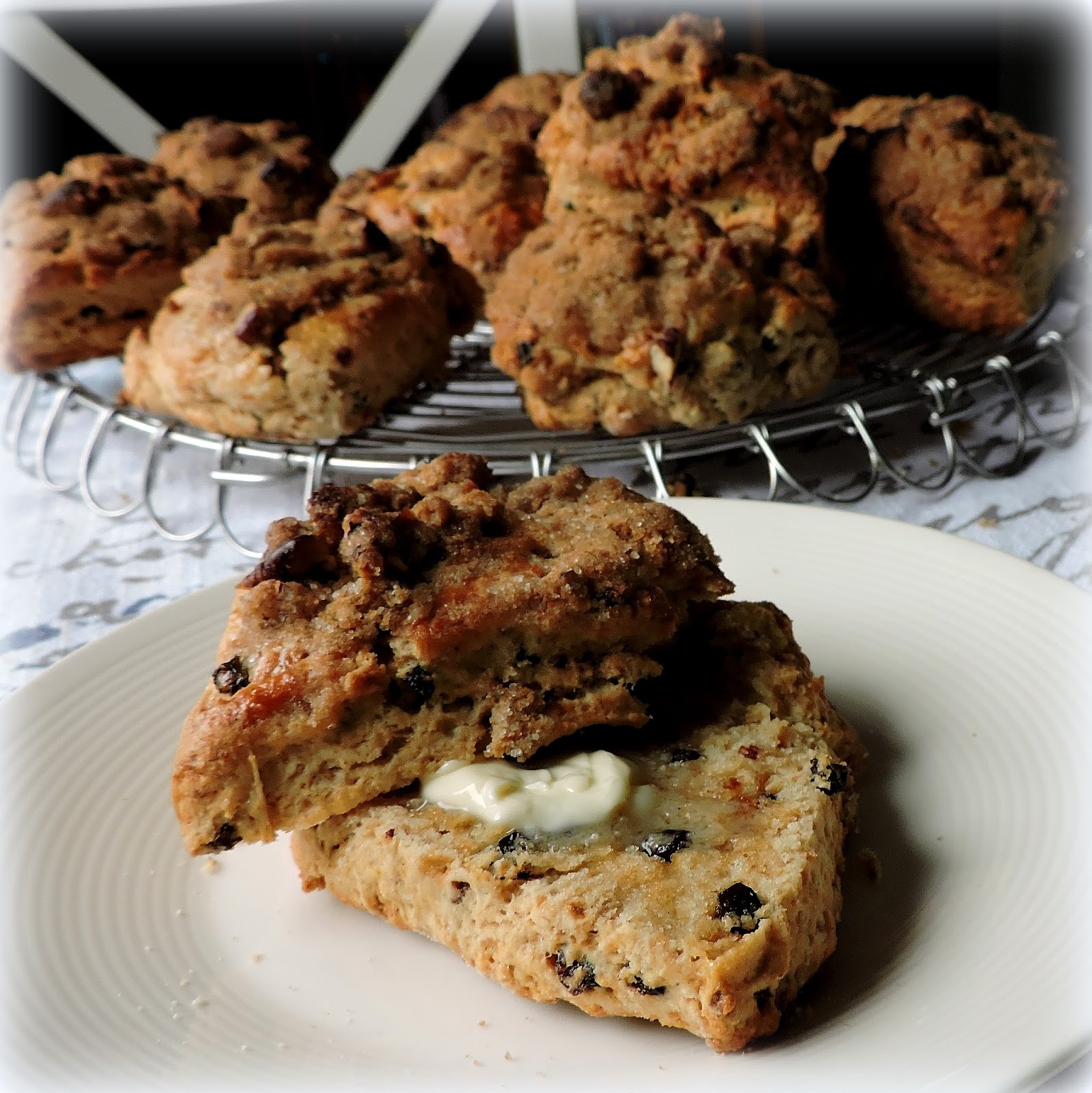 The English Kitchen Irish Coffee Cake Scones