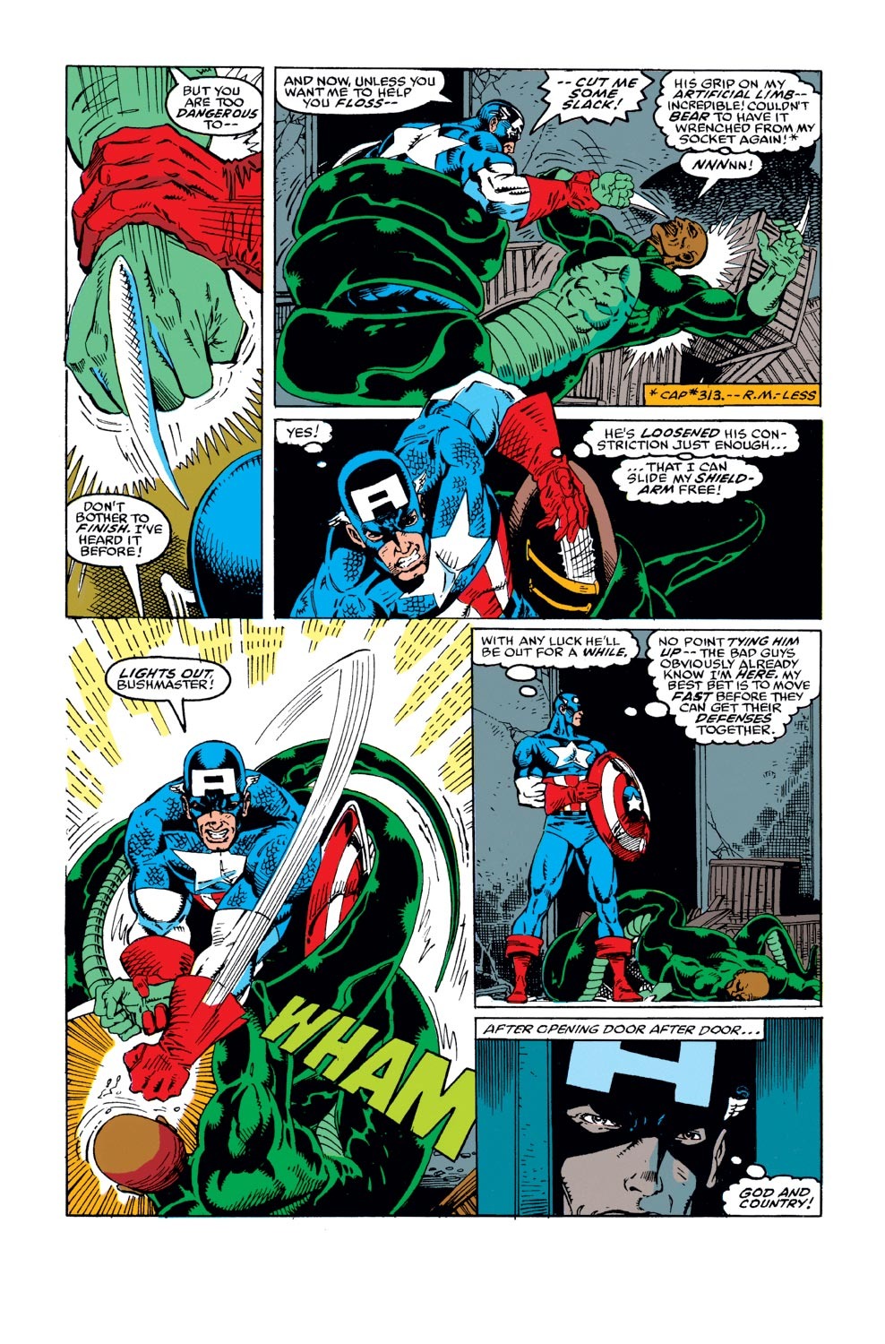Read online Captain America (1968) comic -  Issue #382 - 12
