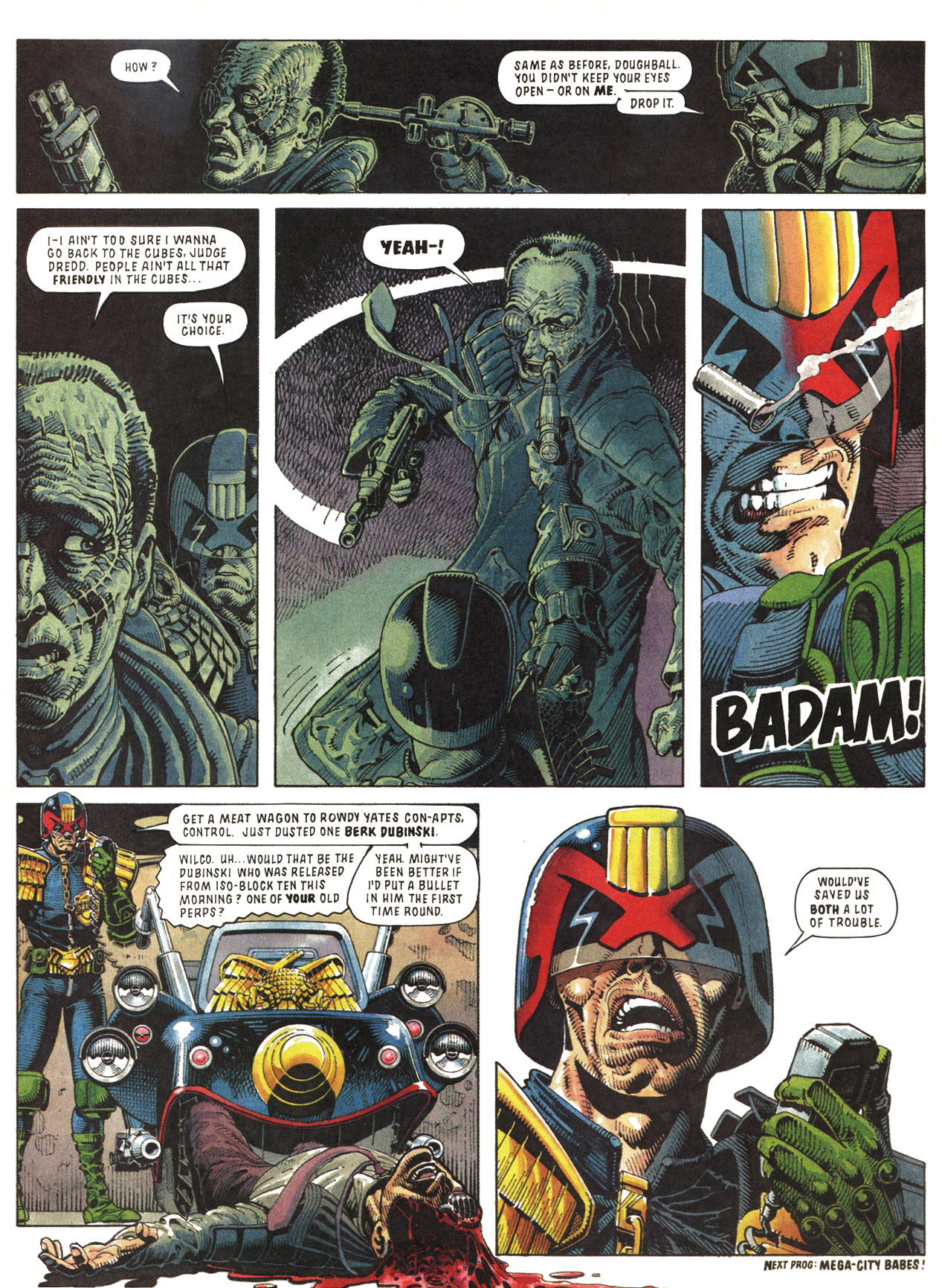 Read online Judge Dredd: The Complete Case Files comic -  Issue # TPB 16 (Part 2) - 266