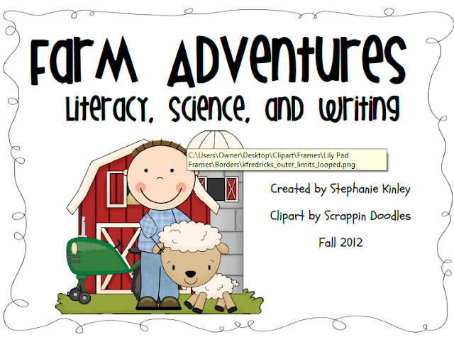 First Grade Fabulous Fish: Farm Adventures - A Literacy and Writing Unit