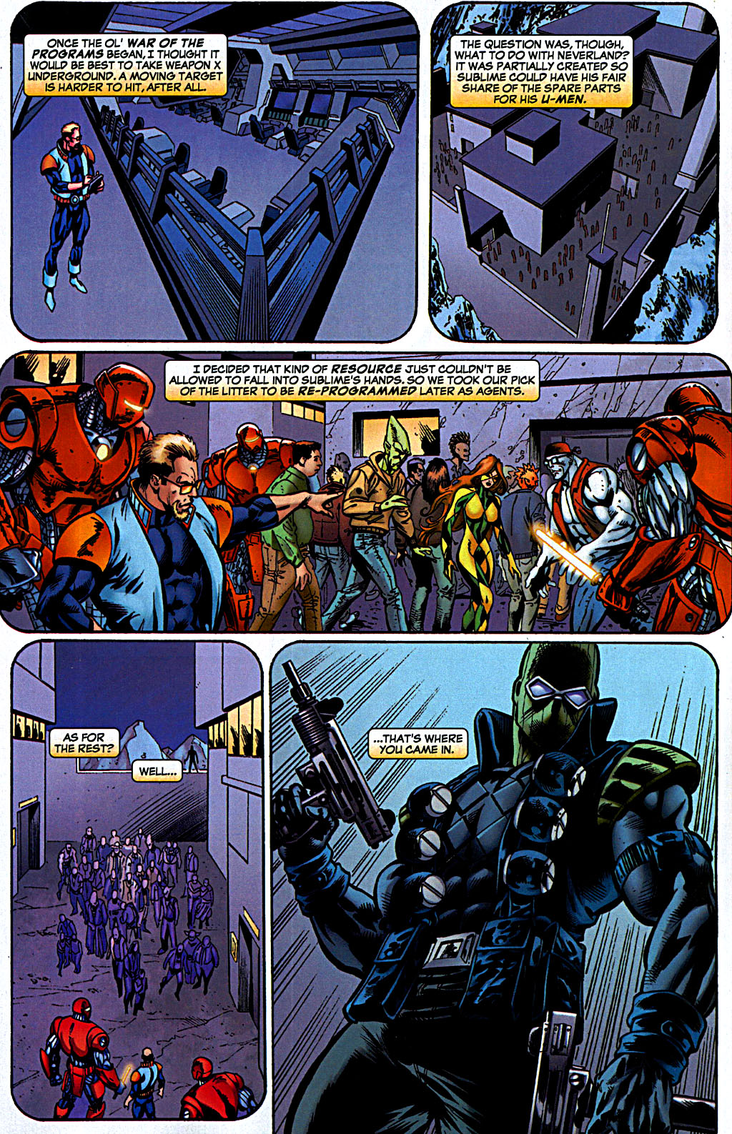 Read online Weapon X: Days of Future Now comic -  Issue #3 - 8