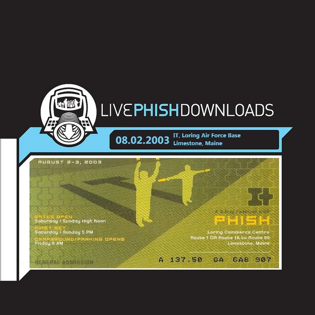 The Curtain With Phish 20030802 "IT" Air Force Base, Limestone, ME