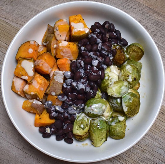 Essential Power Bowl with Tahini Lime Drizzle Essential Power Bowl with Tahini Lime Drizzle