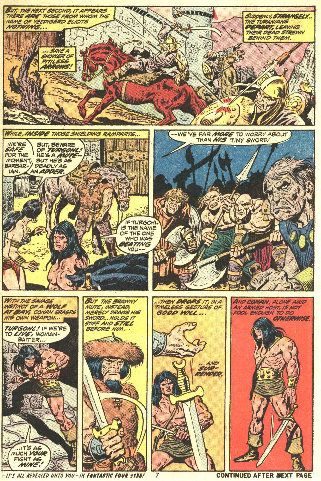 Read online Conan the Barbarian (1970) comic -  Issue #27 - 7