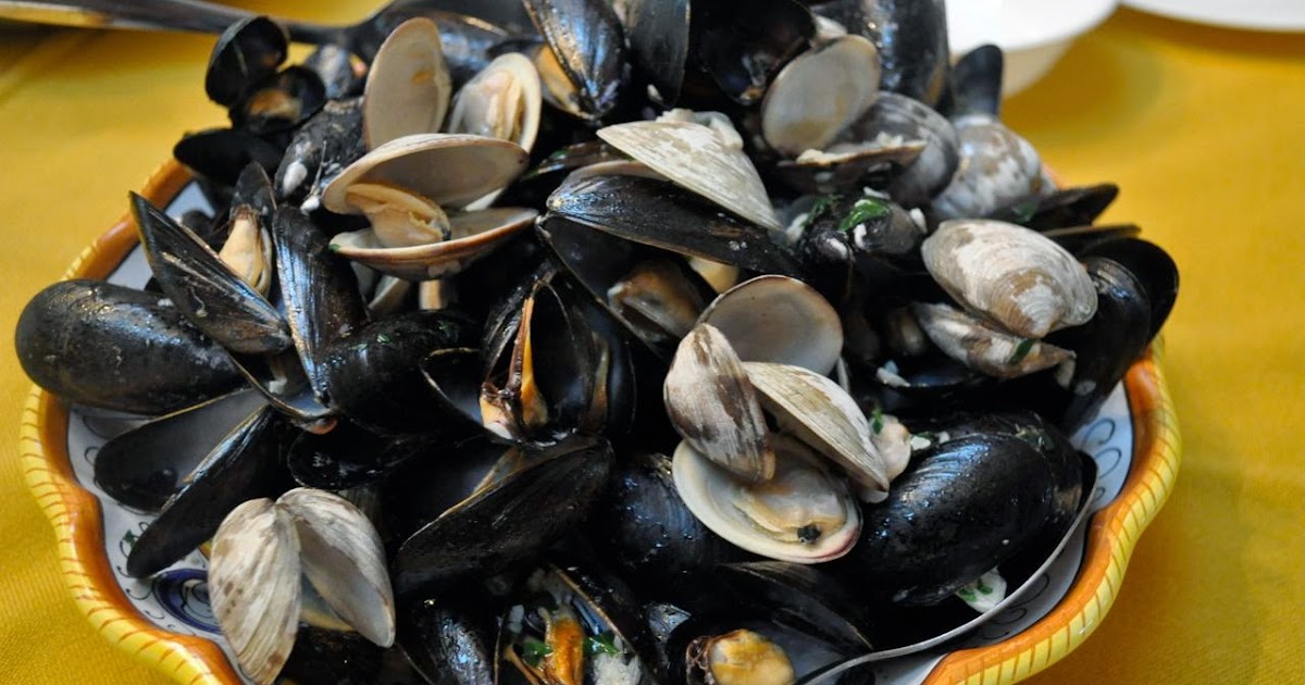Grilled Mussels and Clams