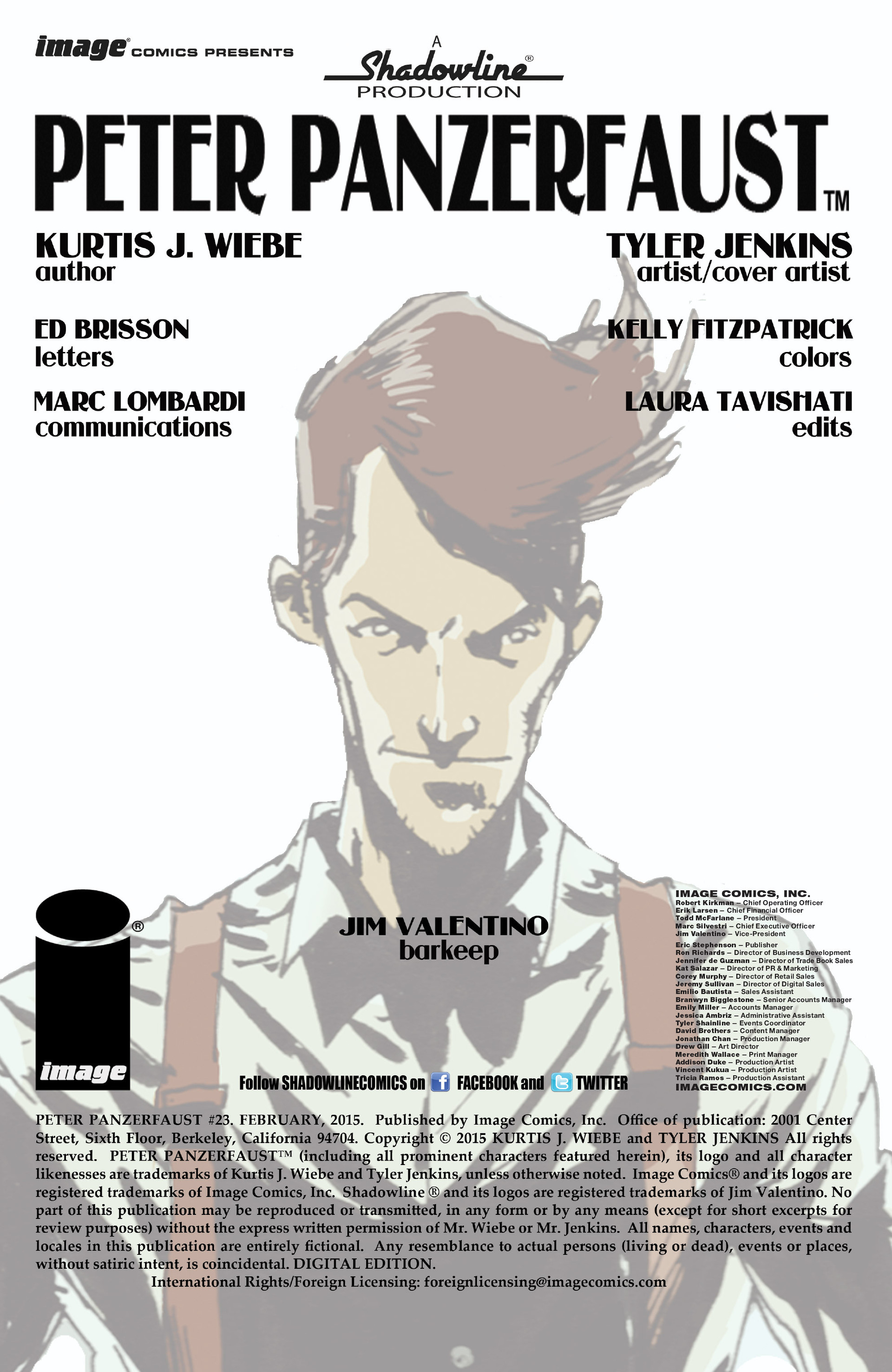 Read online Peter Panzerfaust comic -  Issue #23 - 2