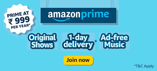 Join Amazon Prime today!