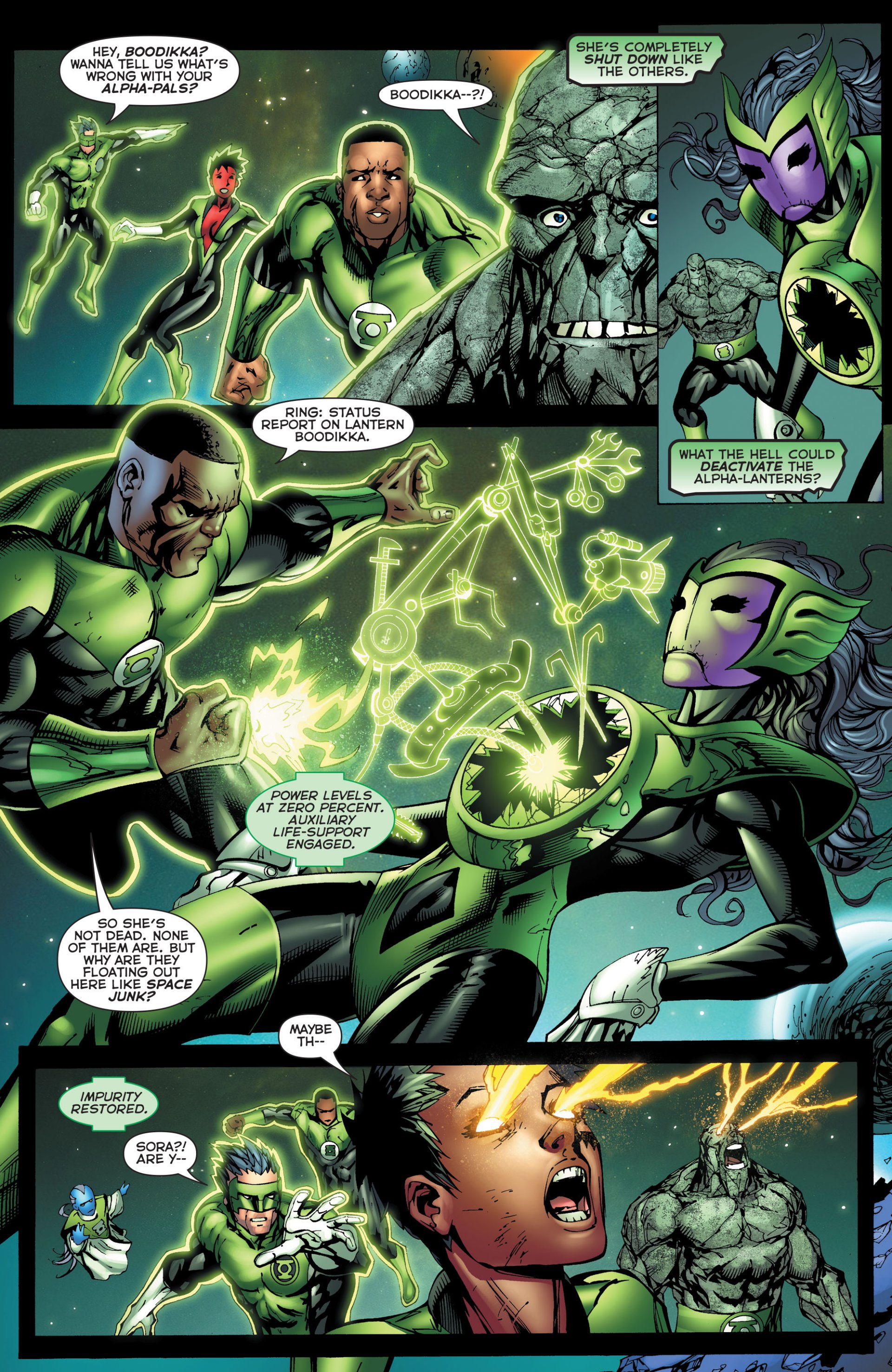 Read online Green Lantern Corps (2006) comic -  Issue #58 - 7