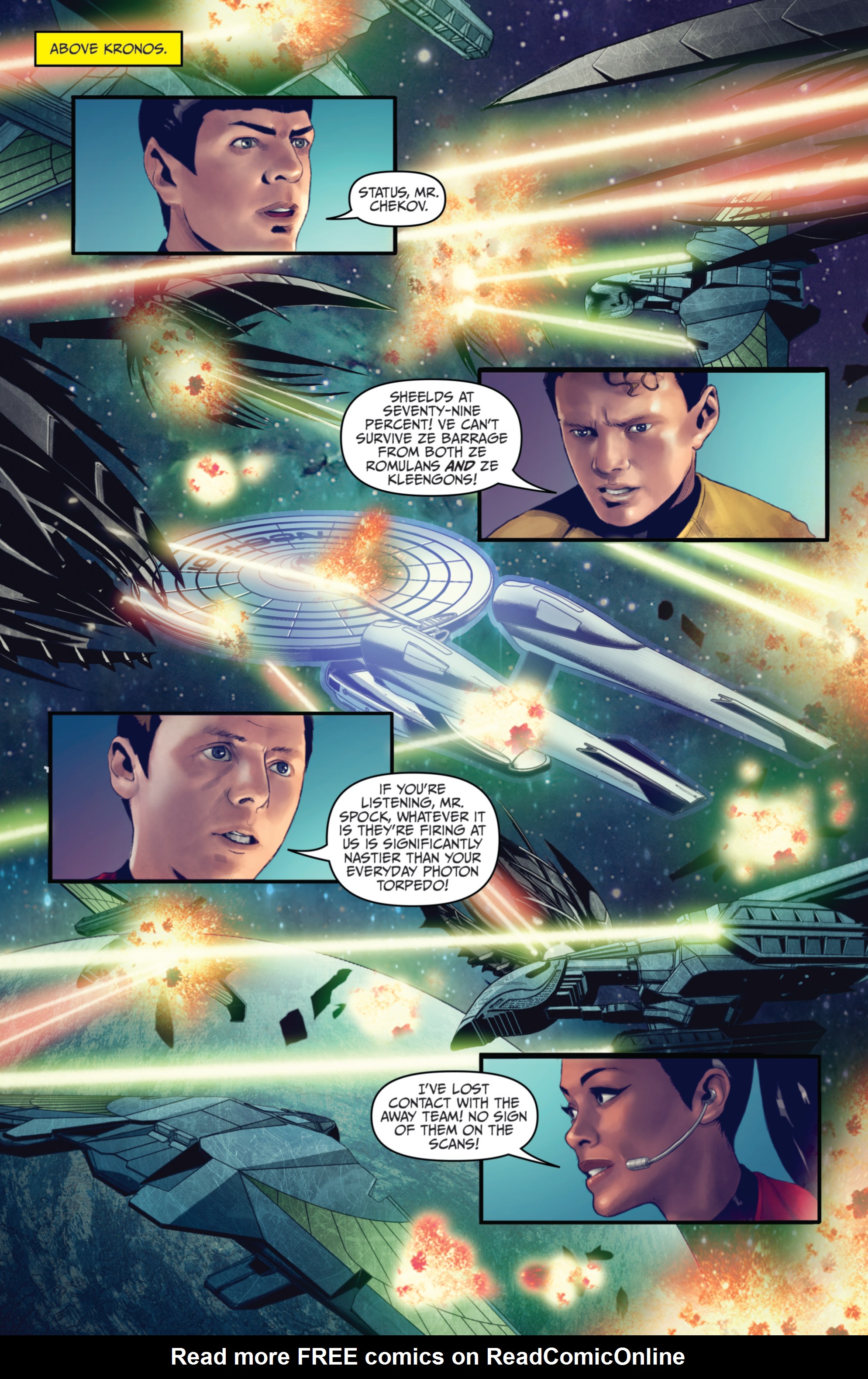 Read online Star Trek (2011) comic -  Issue #28 - 7
