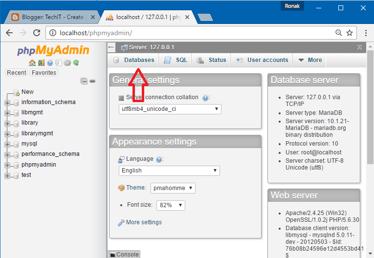 TechIT: How to create a database using PHP for Library Management System.