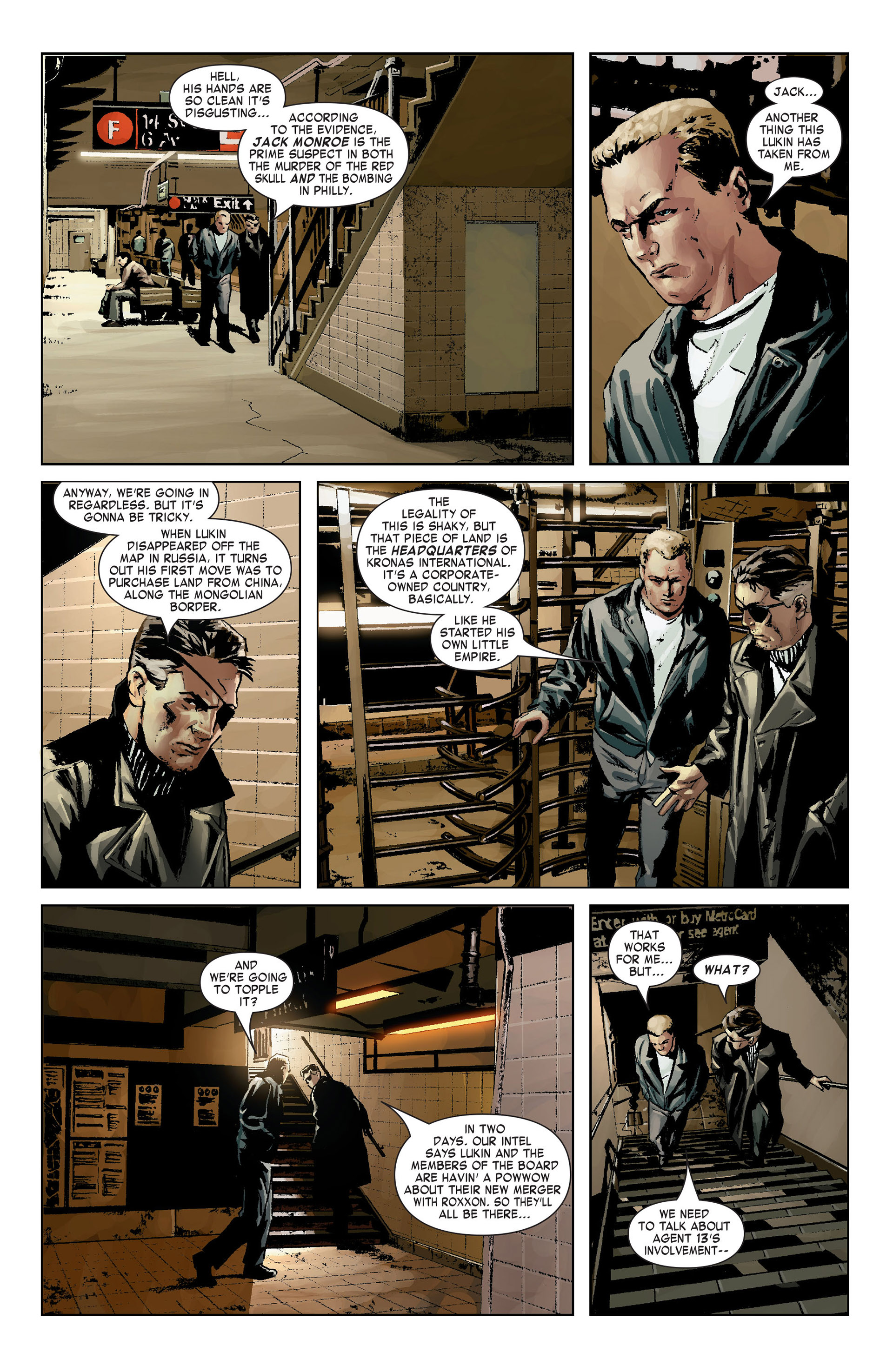 Read online Captain America (2005) comic -  Issue #9 - 11
