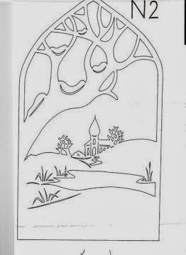 Christmas Window Stickers Templates  DIY Craft Projects