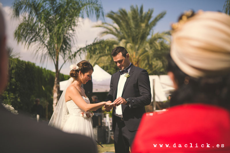 boda intercambio de anillos