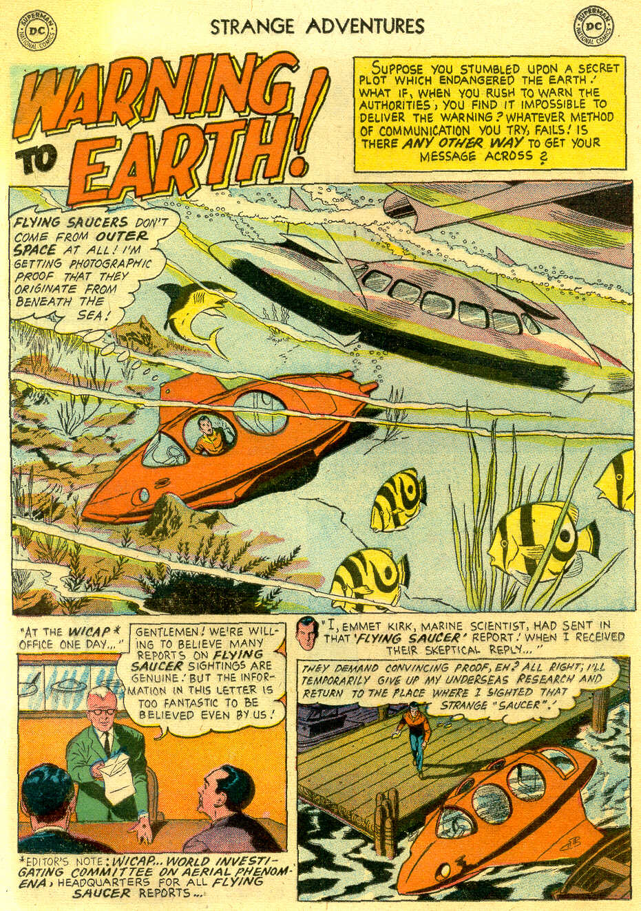 Read online Strange Adventures (1950) comic -  Issue #91 - 12