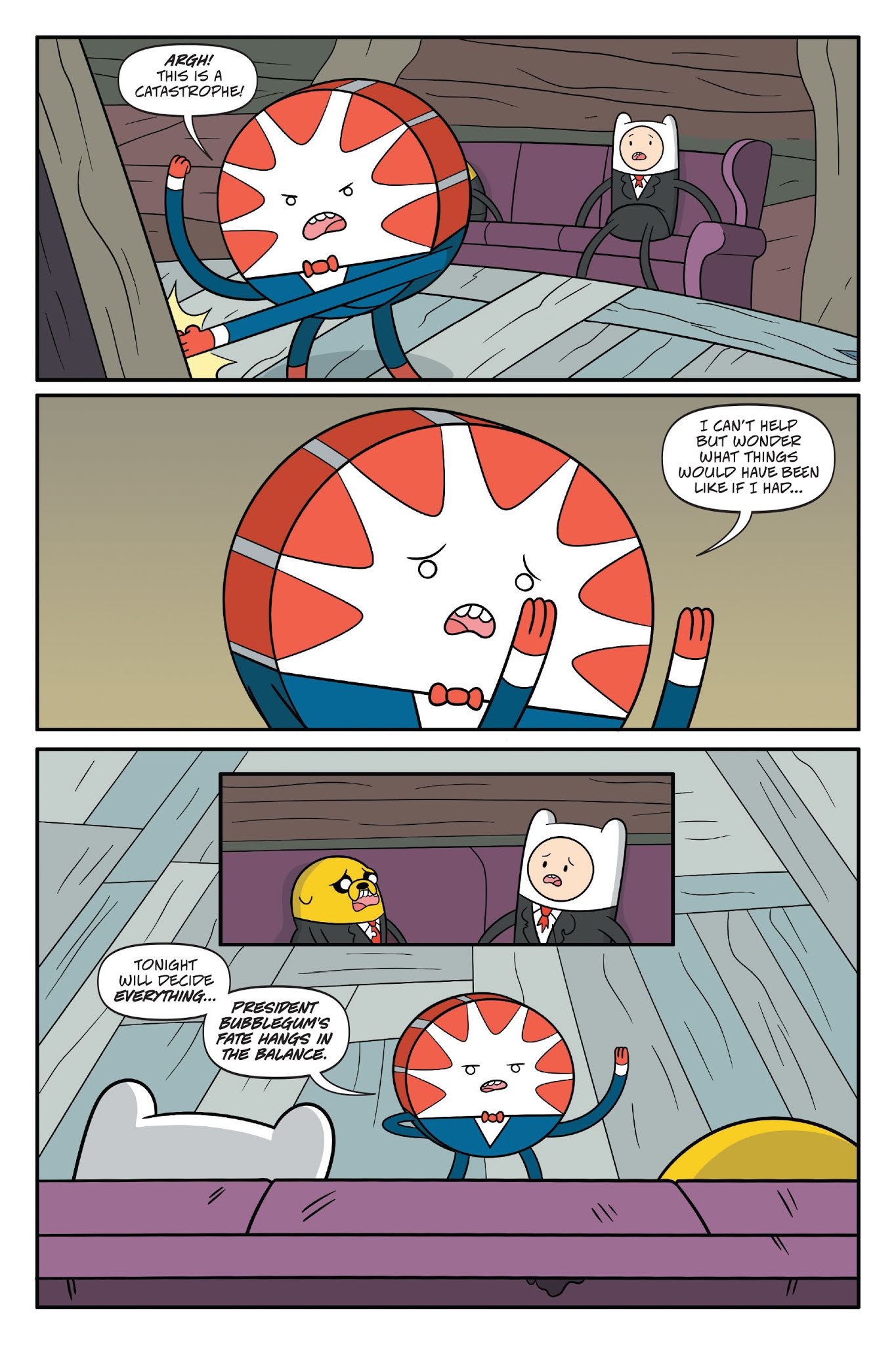 Read online Adventure Time: President Bubblegum comic -  Issue # TPB - 107