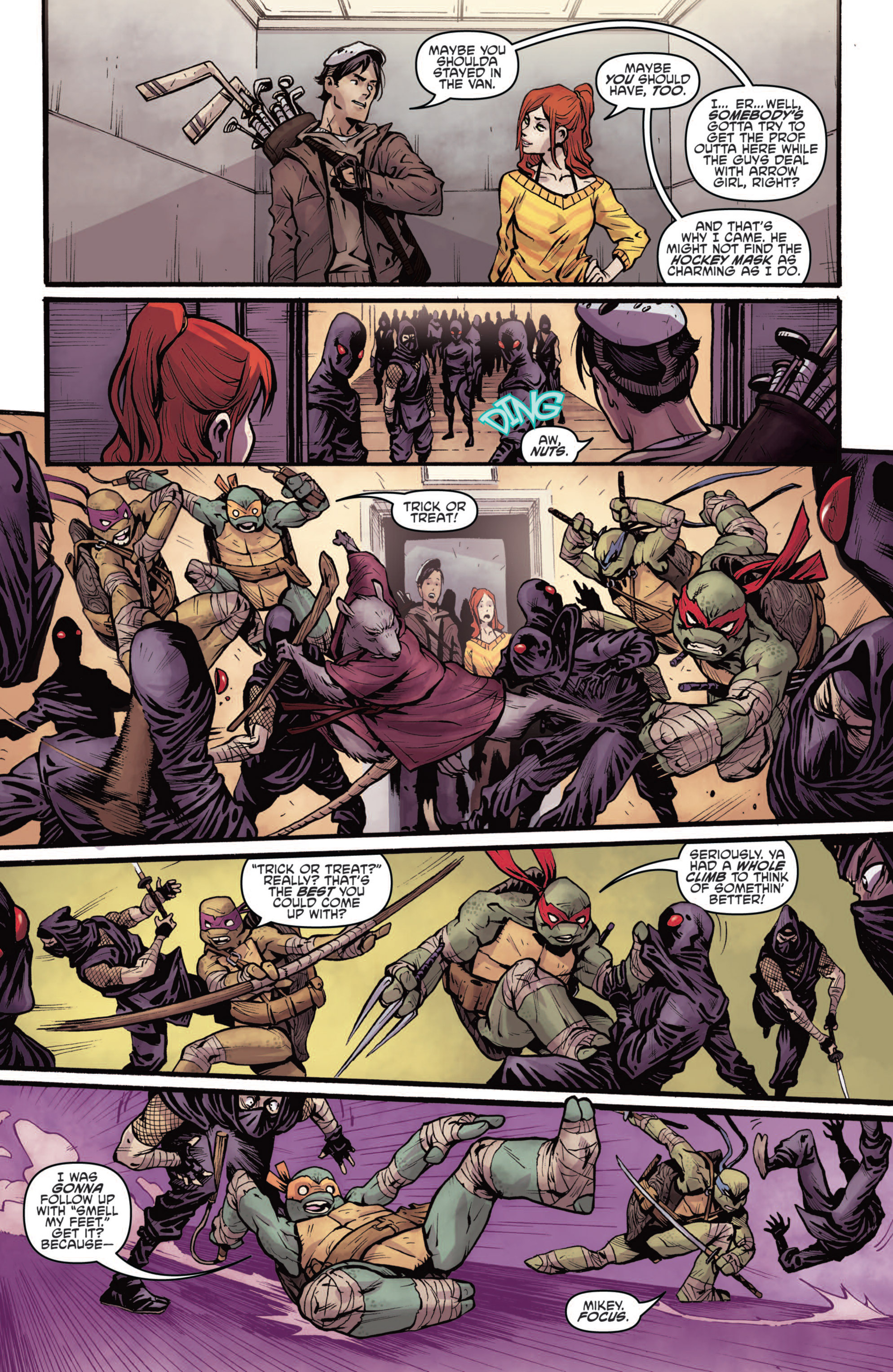 Read online Teenage Mutant Ninja Turtles: The Secret History of the Foot Clan comic -  Issue #2 - 21