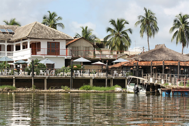 Navegando por el Casamance hacia la isla de Djilapao