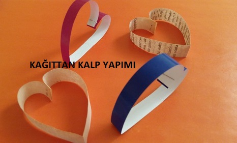 Kagittan Kalp Yapimi