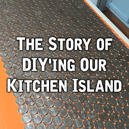 DIY kitchen island