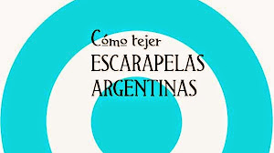 Cómo tejer escarapelas argentinas al crochet - super fácil! con video